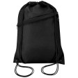 Borsa con coulisse in RPET con tasca frontale con cerniera Oriole - 5L FullGadgets.com