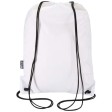 Borsa con coulisse in RPET con tasca frontale con cerniera Oriole - 5L FullGadgets.com