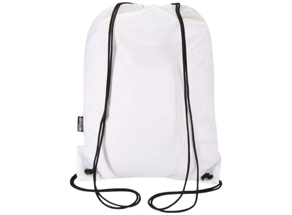 Borsa con coulisse in RPET con tasca frontale con cerniera Oriole - 5L FullGadgets.com