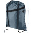 Borsa con coulisse in RPET con tasca frontale con cerniera Oriole - 5L FullGadgets.com