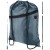 Borsa con coulisse in RPET con tasca frontale con cerniera Oriole - 5L