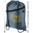 Borsa con coulisse in RPET con tasca frontale con cerniera Oriole - 5L FullGadgets.com