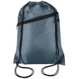 Borsa con coulisse in RPET con tasca frontale con cerniera Oriole - 5L FullGadgets.com