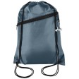 Borsa con coulisse in RPET con tasca frontale con cerniera Oriole - 5L FullGadgets.com