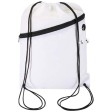 Borsa con coulisse in RPET con tasca frontale con cerniera Oriole - 5L FullGadgets.com