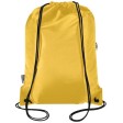 Borsa con coulisse in RPET con tasca frontale con cerniera Oriole - 5L FullGadgets.com