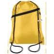 Borsa con coulisse in RPET con tasca frontale con cerniera Oriole - 5L FullGadgets.com