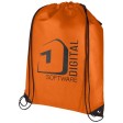 Borsa con coulisse in tessuto non tessuto riciclato certificato GRS Evergreen - 5L FullGadgets.com