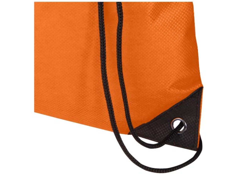 Borsa con coulisse in tessuto non tessuto riciclato certificato GRS Evergreen - 5L FullGadgets.com