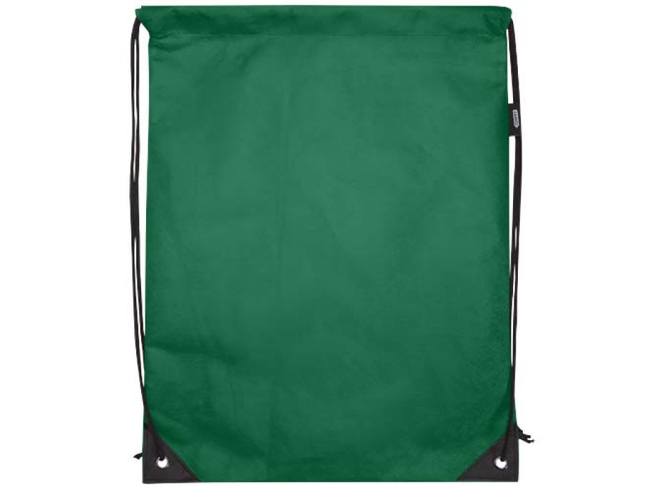 Borsa con coulisse in tessuto non tessuto riciclato certificato GRS Evergreen - 5L FullGadgets.com