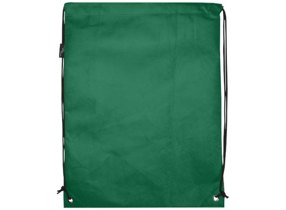 Borsa con coulisse in tessuto non tessuto riciclato certificato GRS Evergreen - 5L FullGadgets.com