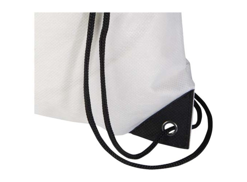 Borsa con coulisse in tessuto non tessuto riciclato certificato GRS Evergreen - 5L FullGadgets.com