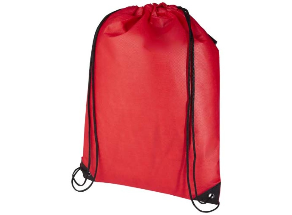Borsa con coulisse in tessuto non tessuto riciclato certificato GRS Evergreen - 5L FullGadgets.com