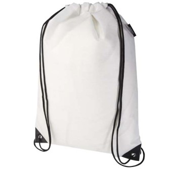 Borsa con coulisse in tessuto non tessuto riciclato certificato GRS Evergreen - 5L FullGadgets.com