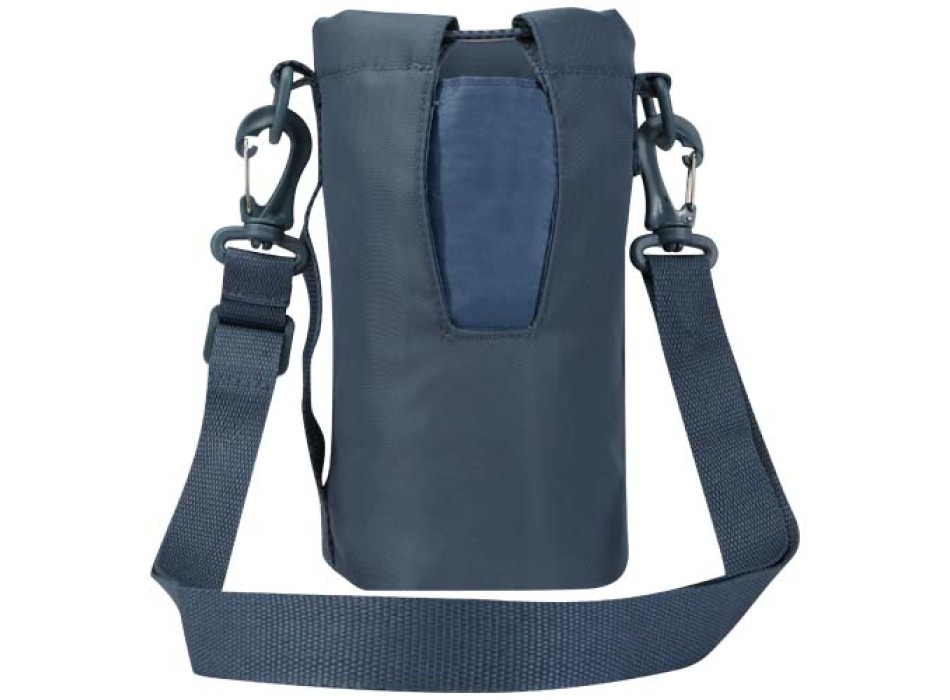 Borsa da viaggio per bottiglie in materiale riciclato da 2 litri Trip Aware™ FullGadgets.com