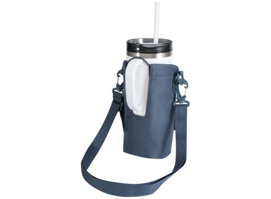 Borsa da viaggio per bottiglie in materiale riciclato da 2 litri Trip Aware™ FullGadgets.com