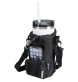 Borsa da viaggio per bottiglie in materiale riciclato da 2 litri Trip Aware™ FullGadgets.com