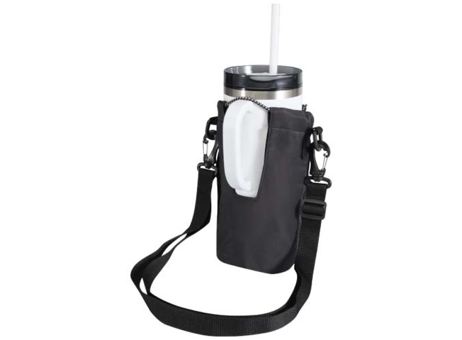 Borsa da viaggio per bottiglie in materiale riciclato da 2 litri Trip Aware™ FullGadgets.com