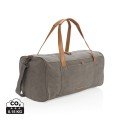 Borsa Da Viaggio/Weekend In Canvas Senza Pvc Personalizzabile