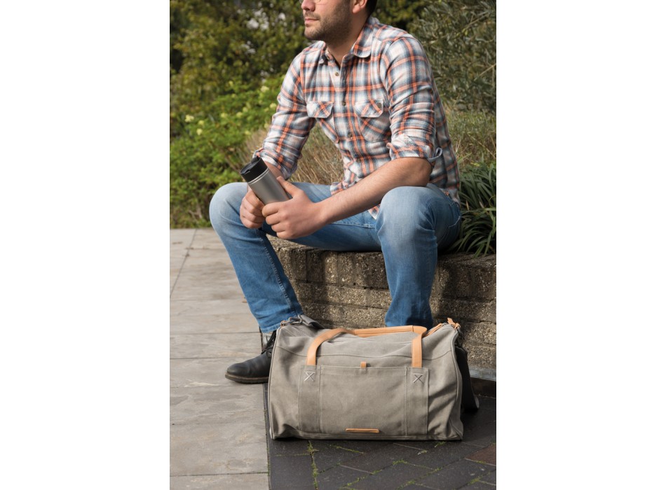 Borsa da viaggio/weekend in canvas senza PVC FullGadgets.com