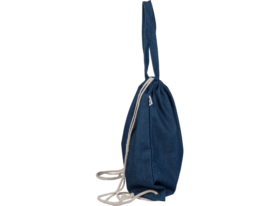 Borsa denim riciclato con coulisse Dex FullGadgets.com