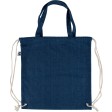 Borsa denim riciclato con coulisse Dex FullGadgets.com