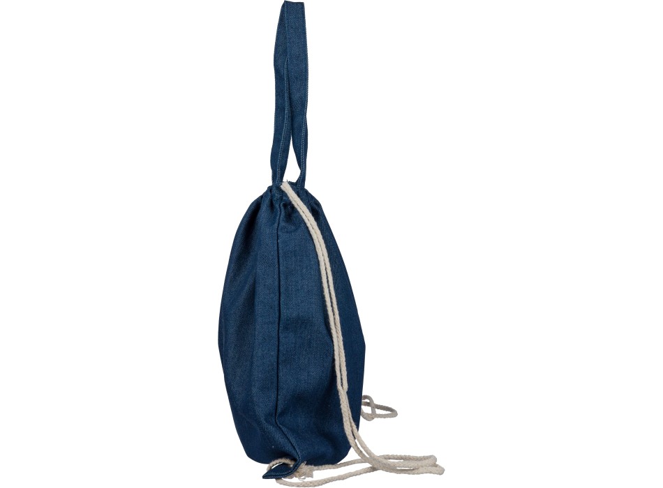 Borsa denim riciclato con coulisse Dex FullGadgets.com