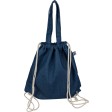 Borsa denim riciclato con coulisse Dex FullGadgets.com