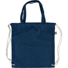 Borsa denim riciclato con coulisse Dex FullGadgets.com