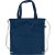 Borsa denim riciclato con coulisse Dex