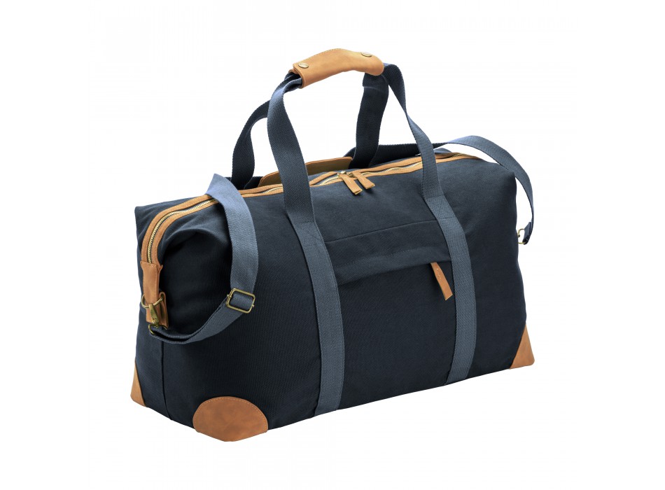 Borsa duffle in canvas  riciclato. tracolla regolabile e removibile con fibbie in metallo FullGadgets.com
