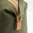 Borsa duffle in canvas  riciclato. Tracolla regolabile e removibile con fibbie in metallo FullGadgets.com