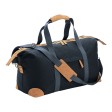 Borsa duffle in canvas  riciclato. Tracolla regolabile e removibile con fibbie in metallo FullGadgets.com