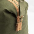 Borsa duffle in canvas  riciclato. tracolla regolabile e removibile con fibbie in metallo FullGadgets.com