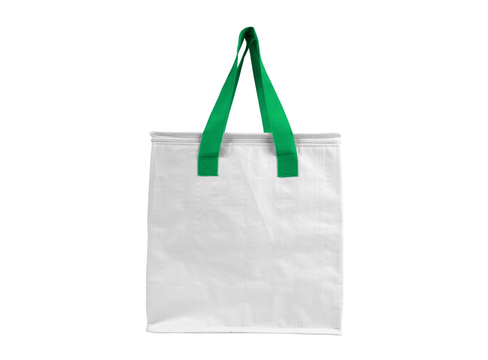 Borsa frigo in PP laminato 120 g/m2 , manici colorati, chisura zip FullGadgets.com
