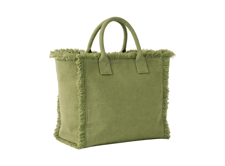 Borsa in cotone da 450 g/m2. Dotata di chiusura a zip e tasca interna FullGadgets.com