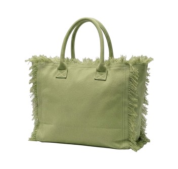Borsa in cotone da 450 g/m2. Dotata di chiusura a zip e tasca interna FullGadgets.com