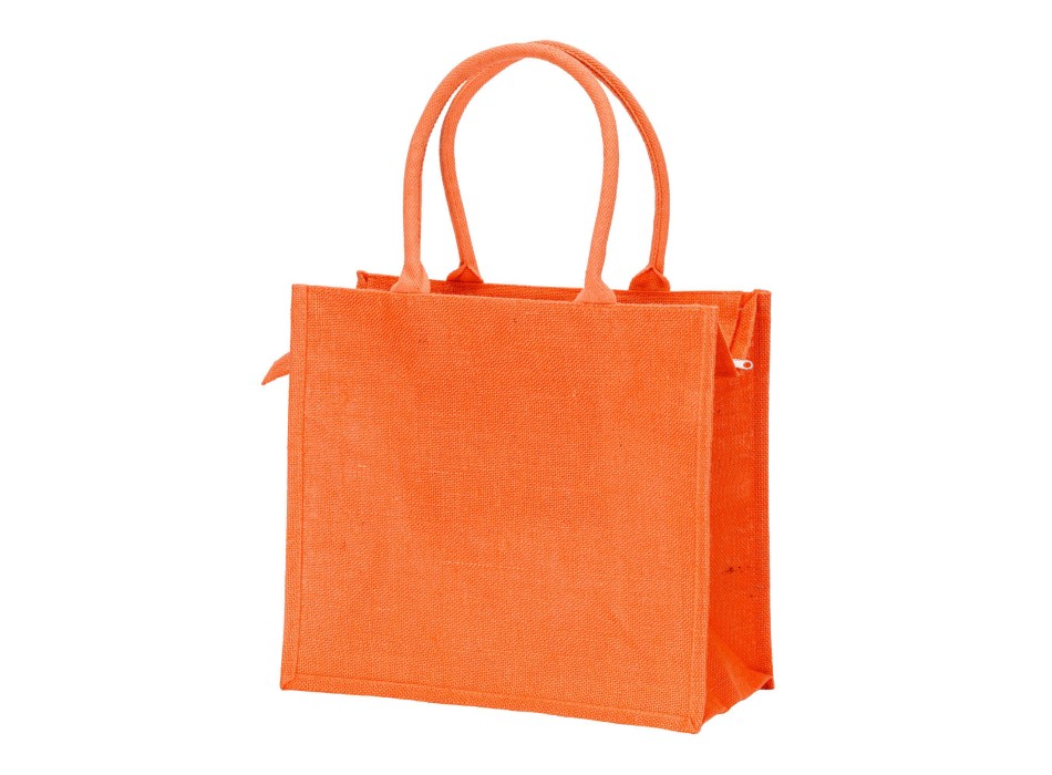 Borsa in juta con manici in cotone. Dotata di chiusura a zip FullGadgets.com