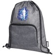 Borsa pieghevole con coulisse in materiale riciclato Ash - 7L FullGadgets.com