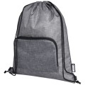Borsa Pieghevole Con Coulisse In Materiale Riciclato Ash - 7L Personalizzabile
