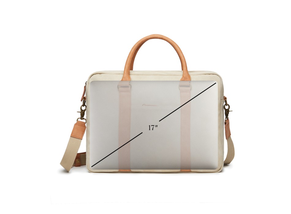 Borsa porta PC VINGA Bosler in canvas riciclato RCS FullGadgets.com