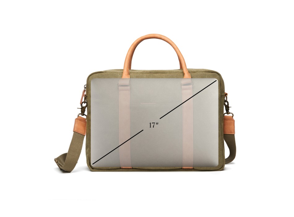 Borsa porta PC VINGA Bosler in canvas riciclato RCS FullGadgets.com