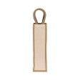 Borsa portabottiglia in juta e cotone da 280 gr/m2, con manici in corda FullGadgets.com