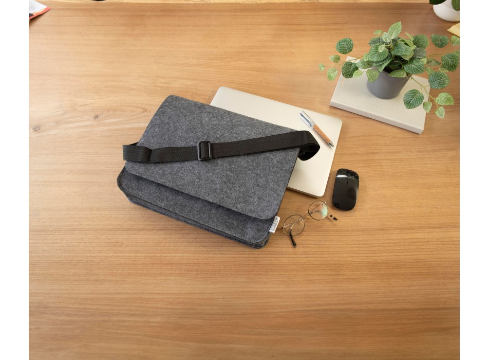 Borsa portacomputer in feltro rPET Layla FullGadgets.com