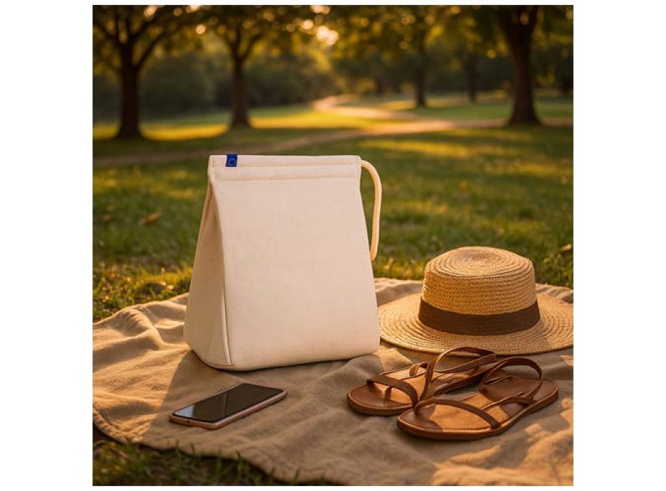 Borsa portapranzo in cotone isotermico Citizen Green Eurolunch FullGadgets.com