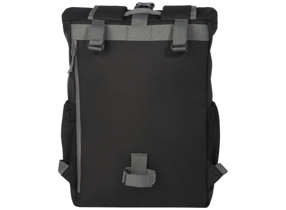 Borsa roll-top per bicicletta impermeabile in materiale riciclato certificato GRS per portatile da 15" Aqua FullGadgets.com