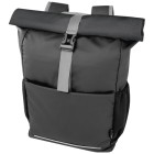 Borsa roll-top per bicicletta impermeabile in materiale riciclato certificato GRS per portatile da 15" Aqua FullGadgets.com