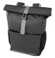 Borsa roll-top per bicicletta impermeabile in materiale riciclato certificato GRS per portatile da 15" Aqua FullGadgets.com