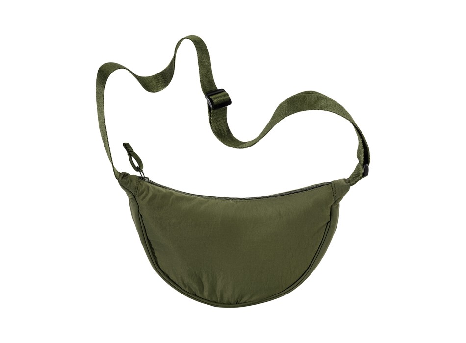 Borsa rotonda  in nylon con tracolla regolabile, chiusura con zip FullGadgets.com