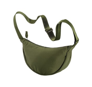 Borsa rotonda  in nylon con tracolla regolabile, chiusura con zip FullGadgets.com